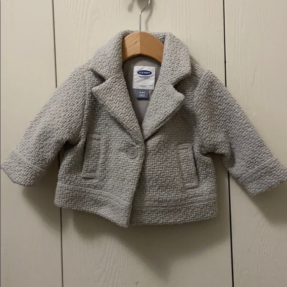 Old Navy Grey Baby Coat - Picture 1 of 7